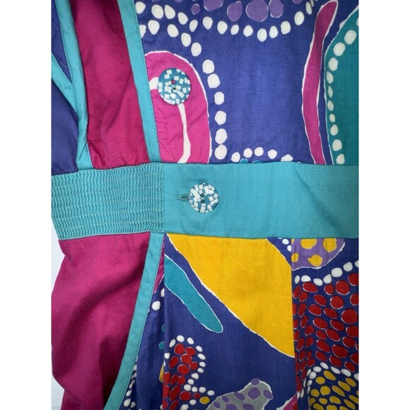 Jeanne Marc Vintage 80s Jumpsuit Sz Small‎ 8 / 10  Wearable Art eighties Rare - Picture 10 of 16